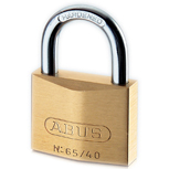 ABUS messing hangsloten