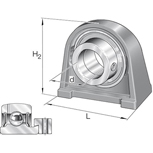 SKF staande lagerhuizen serie SY