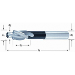 DORMER HSS kopverzinkboor DIN 373 G125